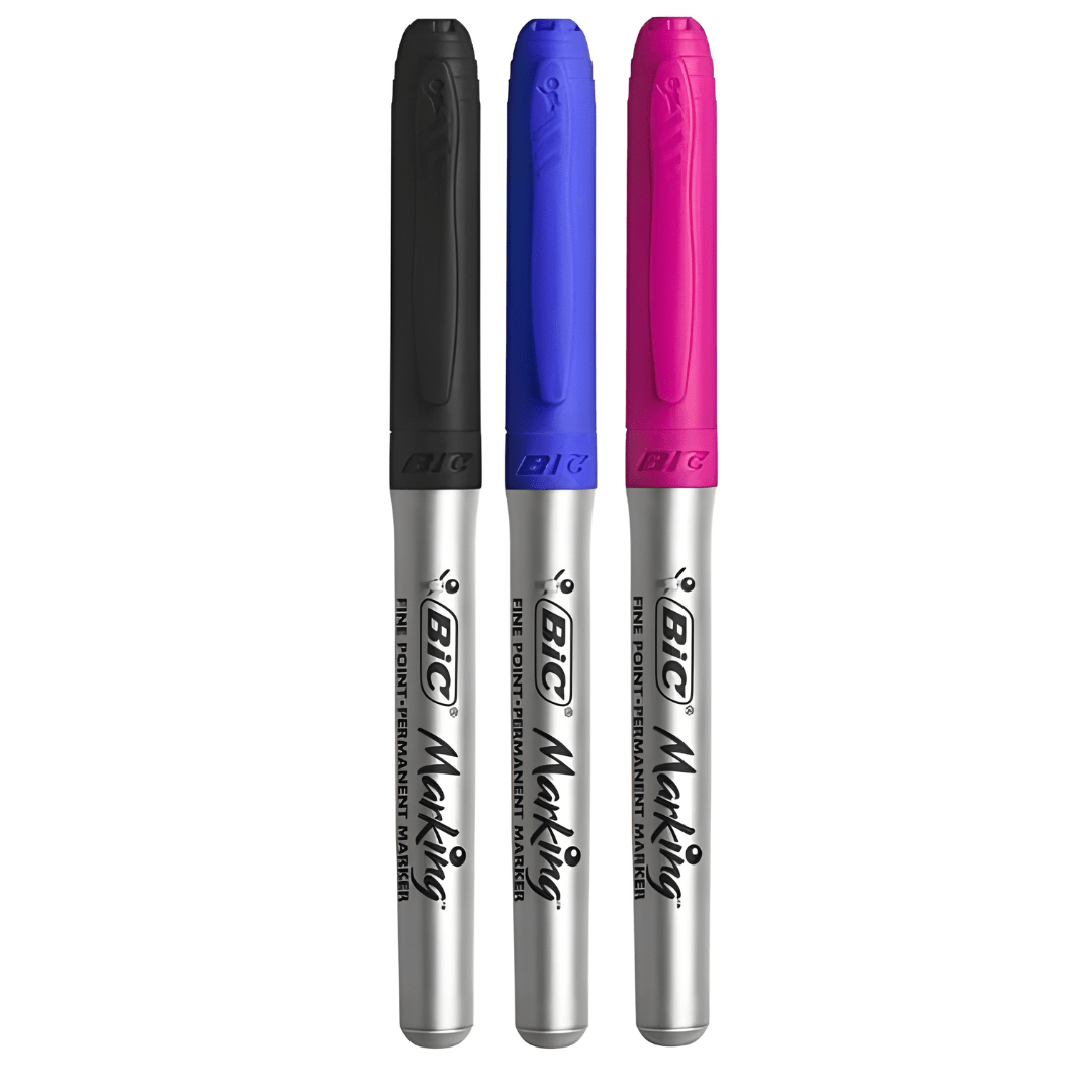 BIC Marking Set Of 3 Permanent Markers