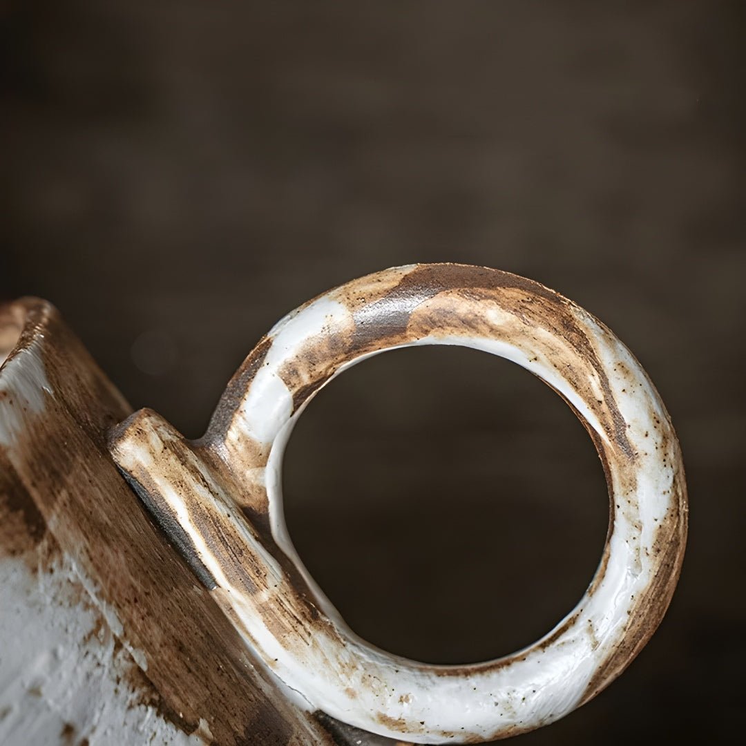 Rustic Stoneware Coffee Cup | European Household