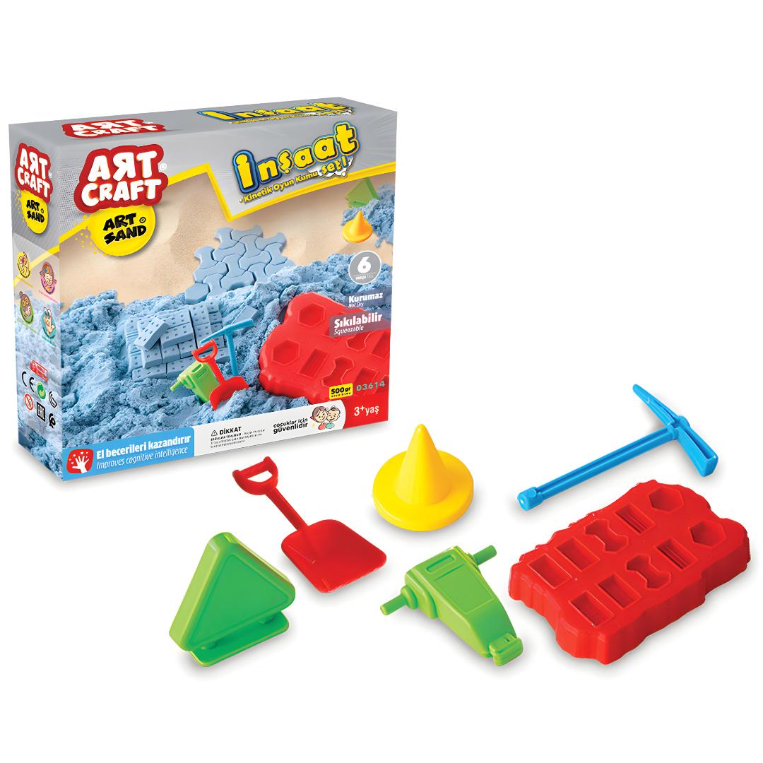 Art Craft Building Modelling Play Sand Set 500g