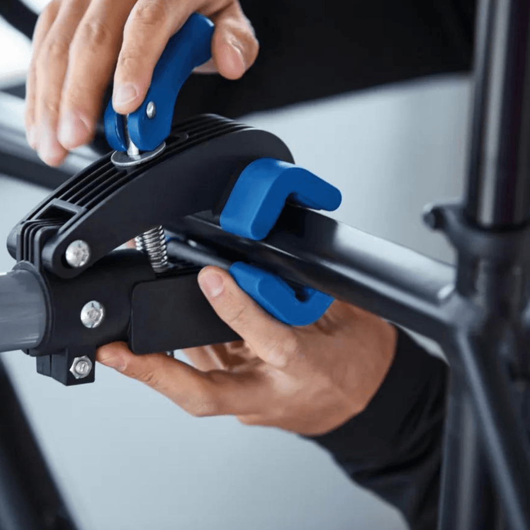 Crivit bicycle and e-bike repair stand height adjustable steel aluminium โ Beirut Lebanon