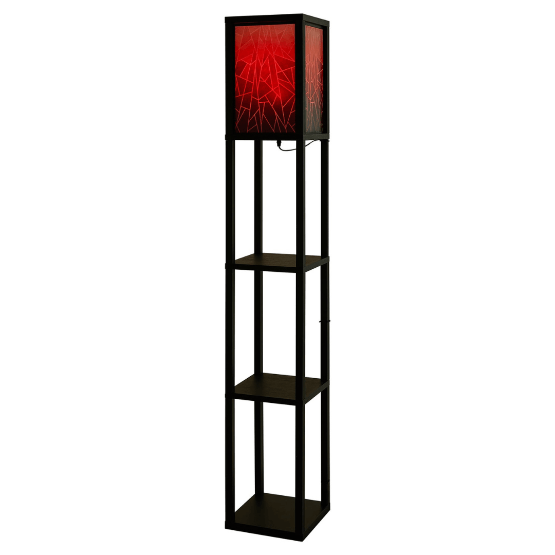 floor lamp with integrated shelf And Remote Control - EUROPEAN HOUSE HOLD