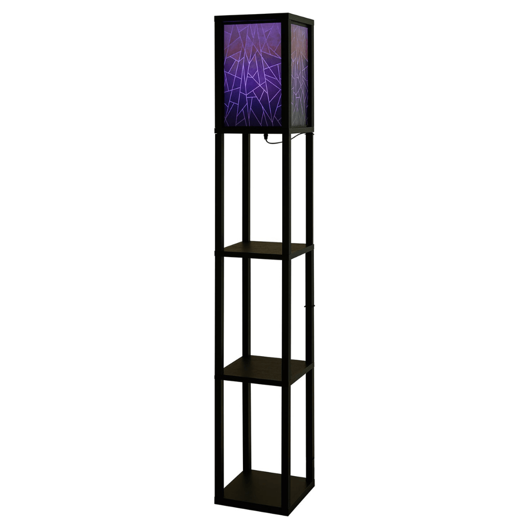 floor lamp with integrated shelf And Remote Control - EUROPEAN HOUSE HOLD