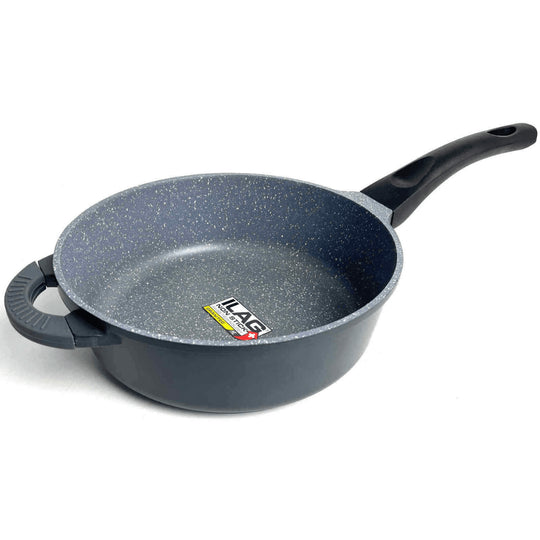 Home Creation Pan Die-Cast Aluminum 24cm Induction Non-Stick With Handle - EUROPEAN HOUSE HOLD