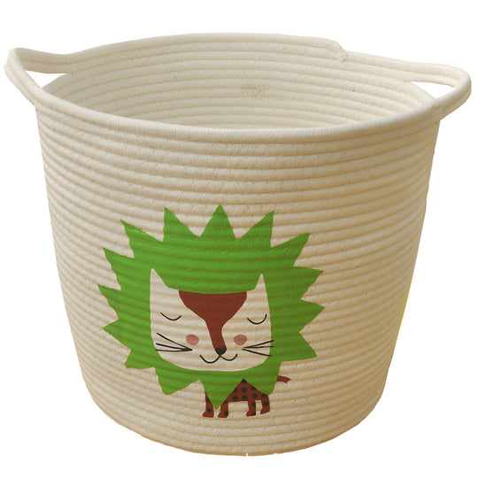Geweven handgemaakte milieuvriendelijke opbergmand