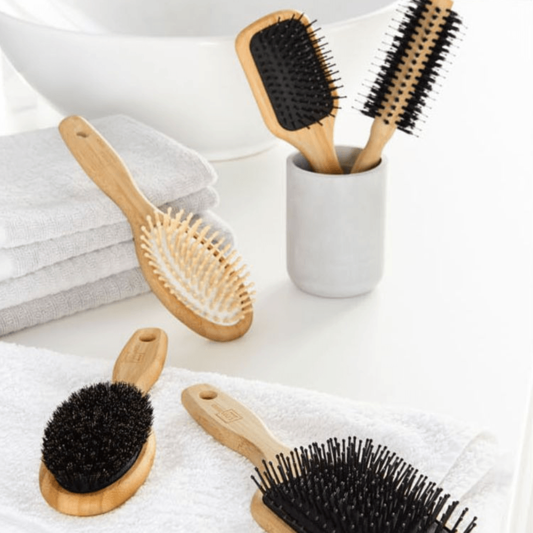 Livarno Home Bamboo Hair Brush EUROPEAN HOUSE HOLD