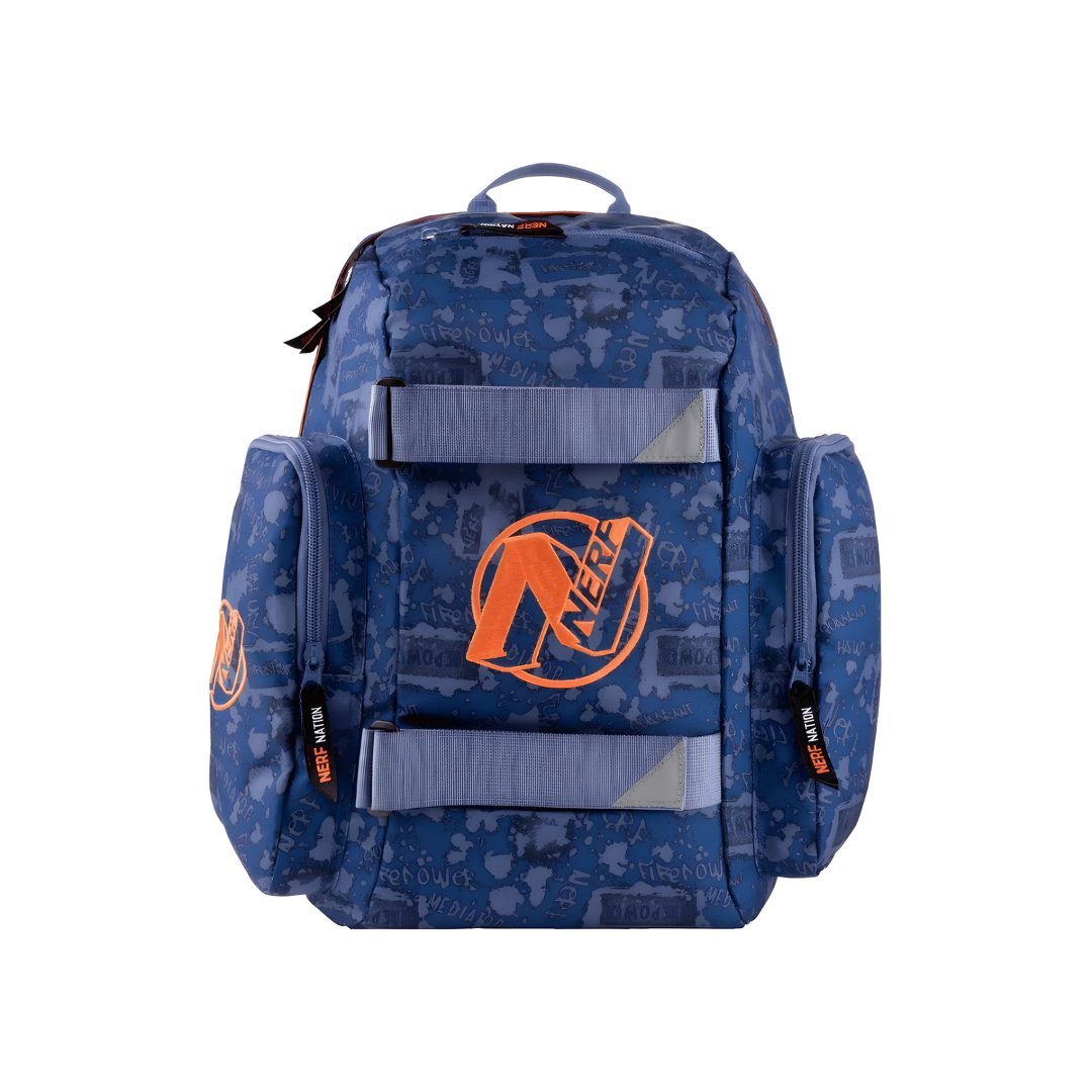 Nerf Children's Backpack, 18L Capacity, Front Compartment With Fleece Lining