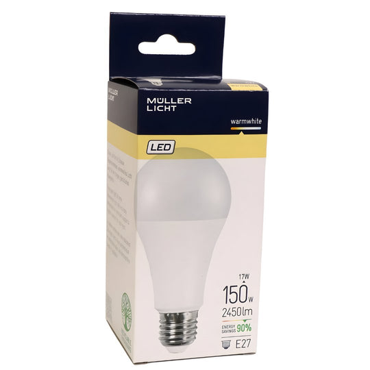 Müller Licht Super Premium E27 17W LED bulb with 2450 lumens brightness