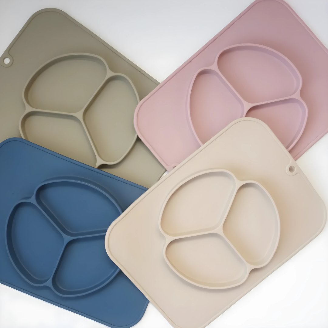 Silicone Toddler Plate with Suction – European Household - Lebanon