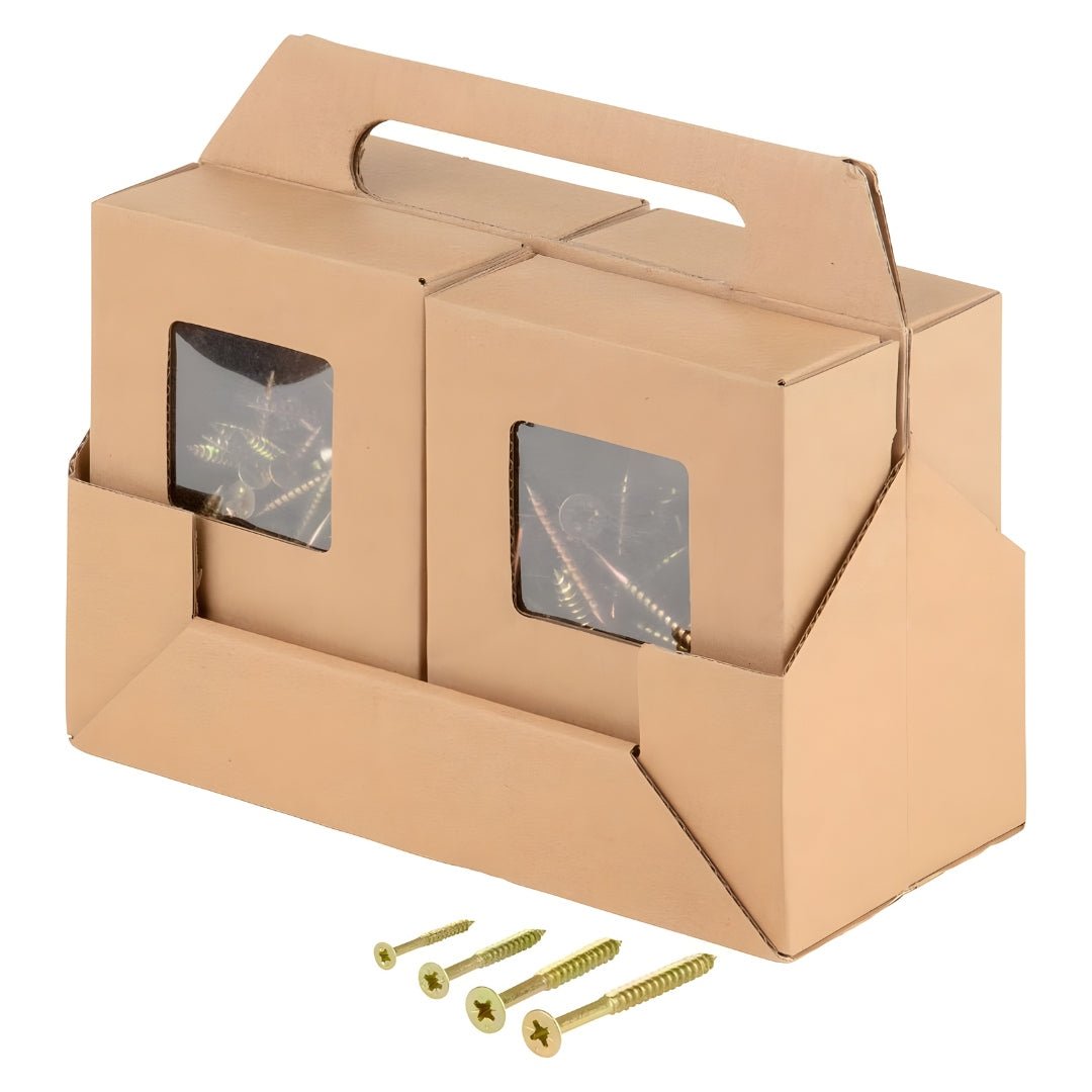 PARKSIDE VPA CERTIFIED CHIPBOARD SCREWS SET OF 4 BOXES 420 PIECES