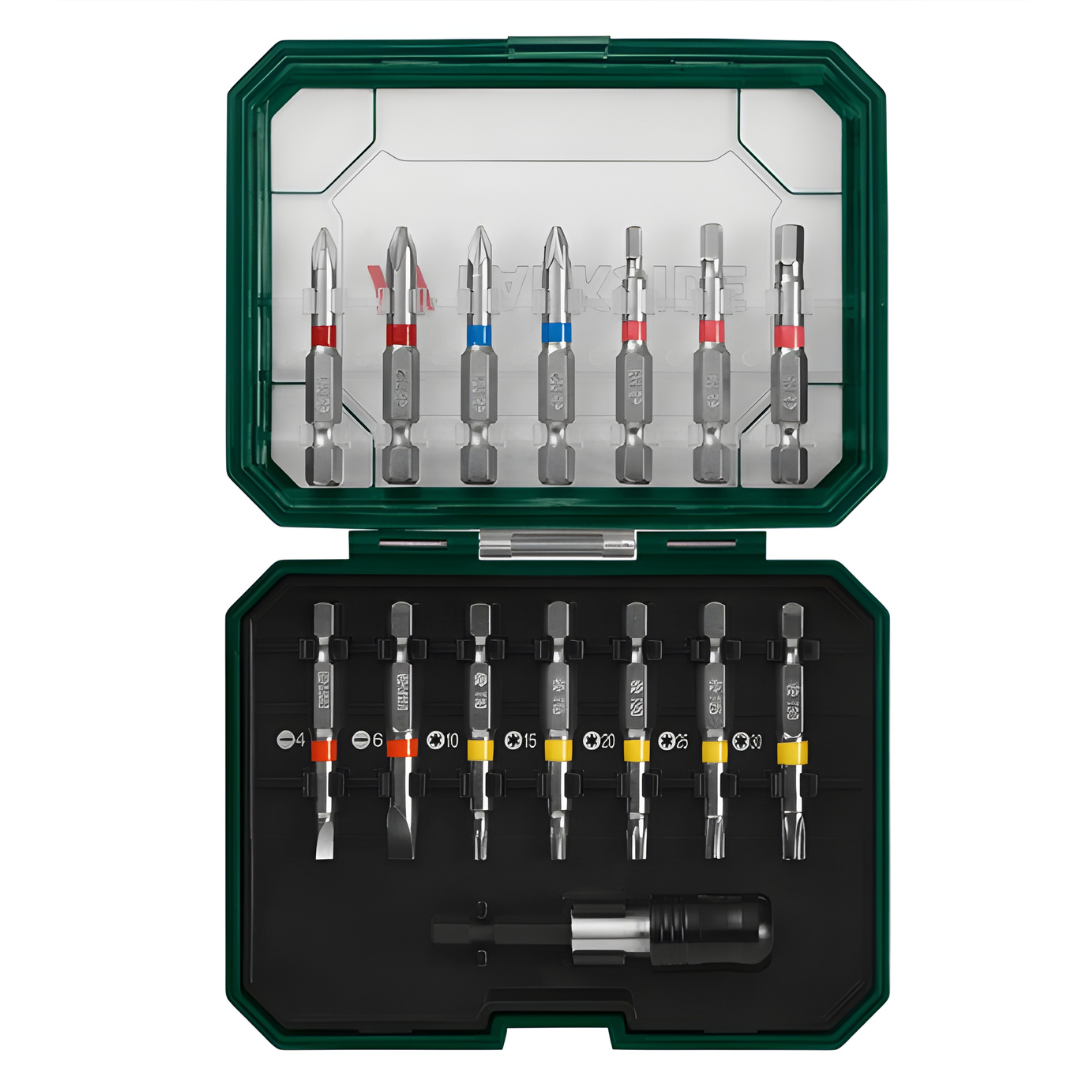PARKSIDE PBS 3 C3 15-piece bit set with case – available in Beirut Lebanon