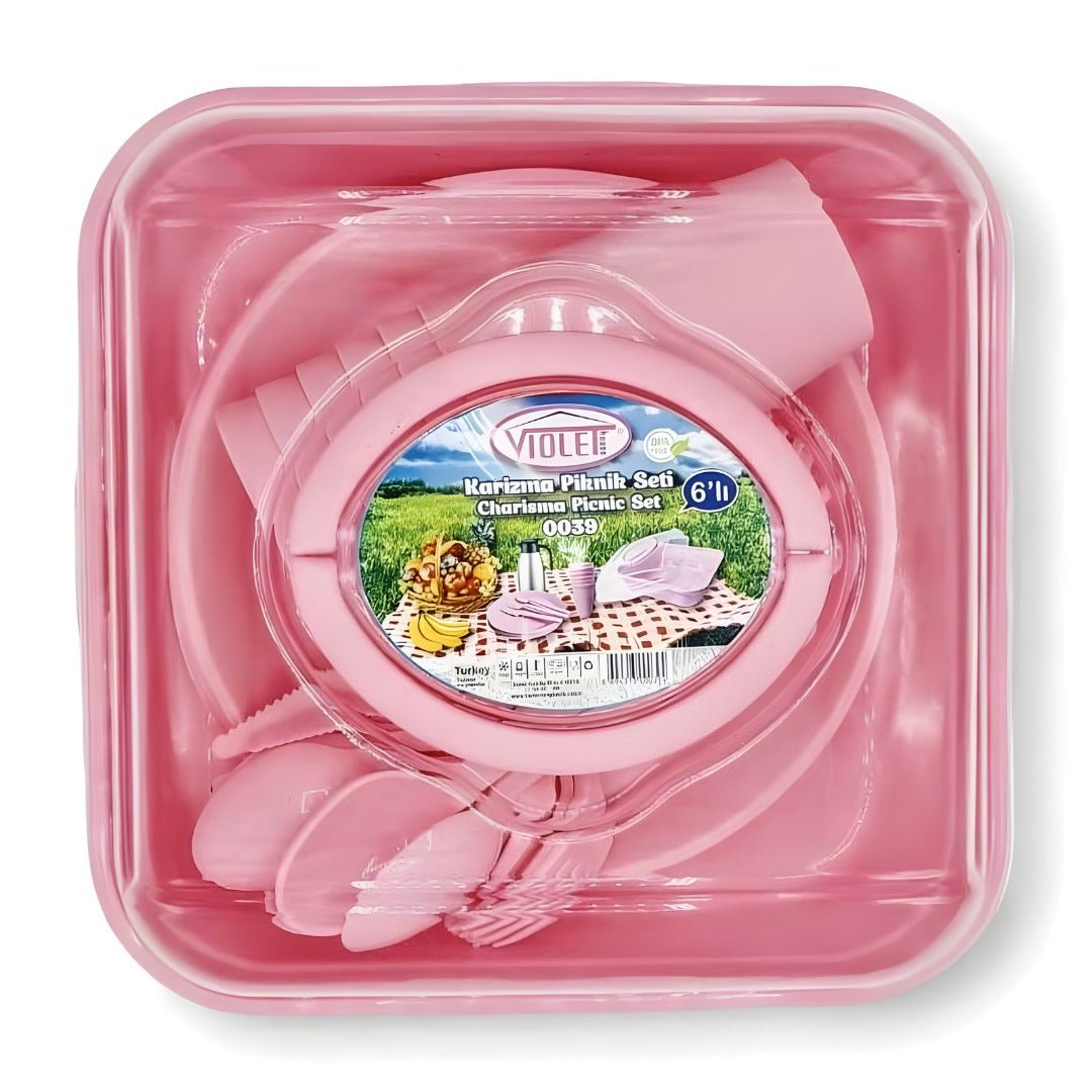 Violet Picnic Set 32 Pieces