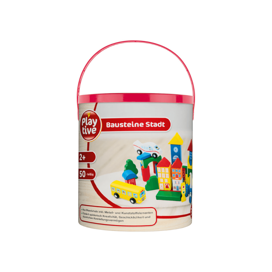 Playtive JUNIOR Wooden Toy Barrel - EUROPEAN HOUSE HOLD