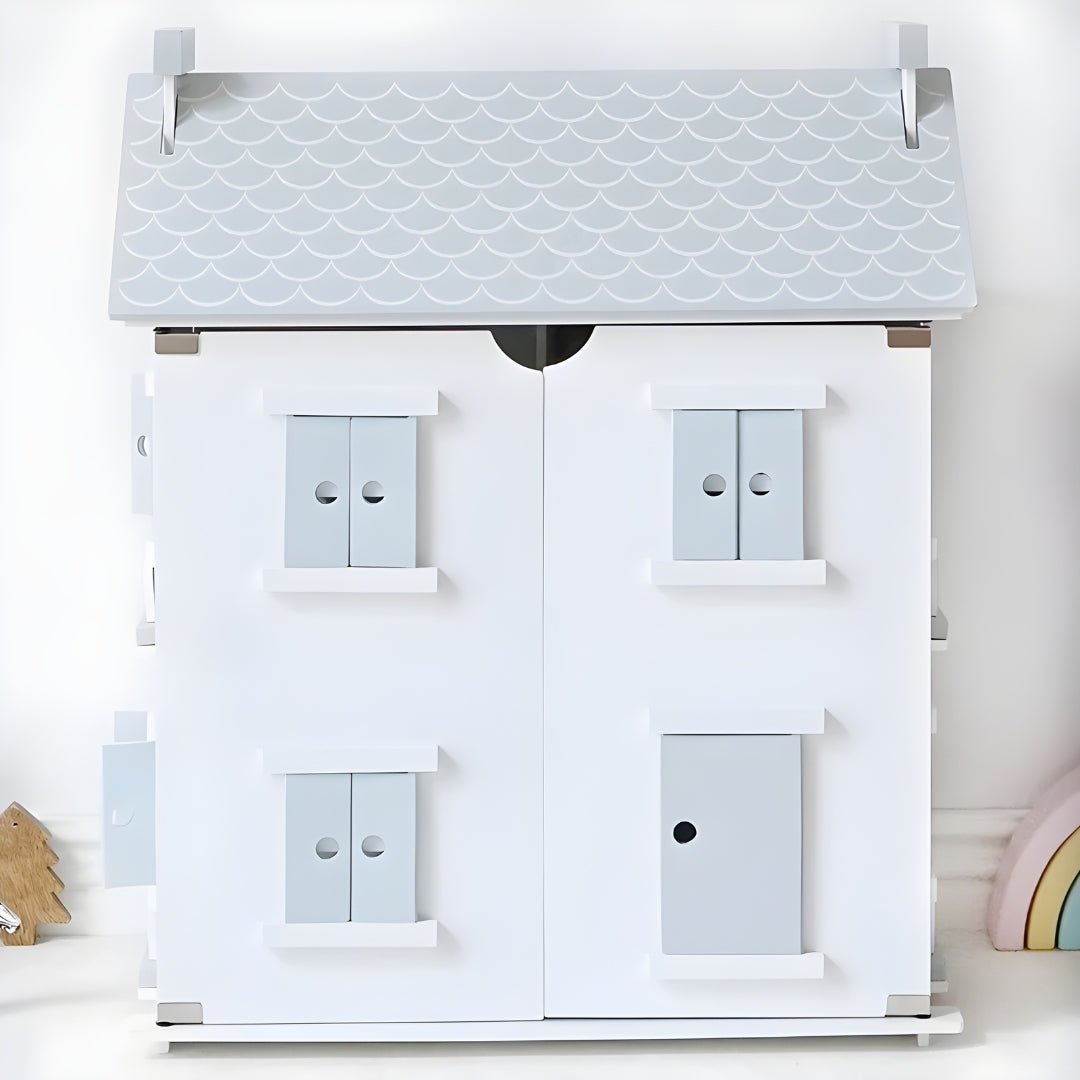 Premium Wooden Dollhouse with Full Accessories
