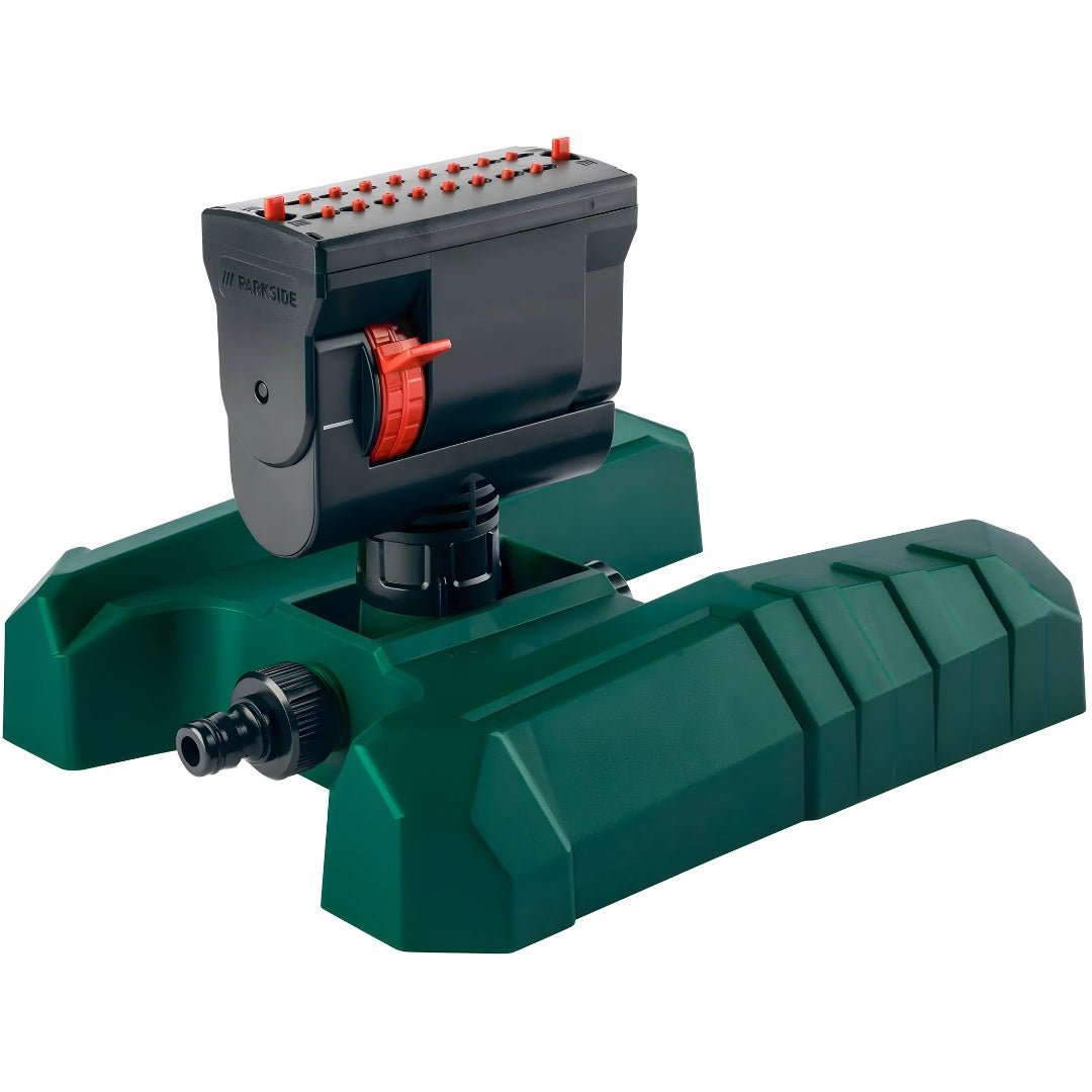 Premium adjustable oscillating water sprinkler with multiple spray settings – European House Hold