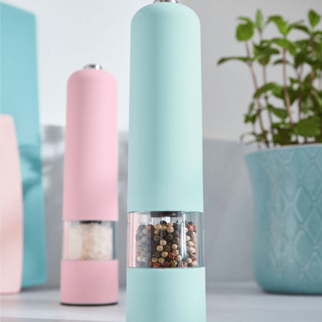 SILVERCREST ELECTRIC SALT OR PEPPER MILL - EUROPEAN HOUSE HOLD