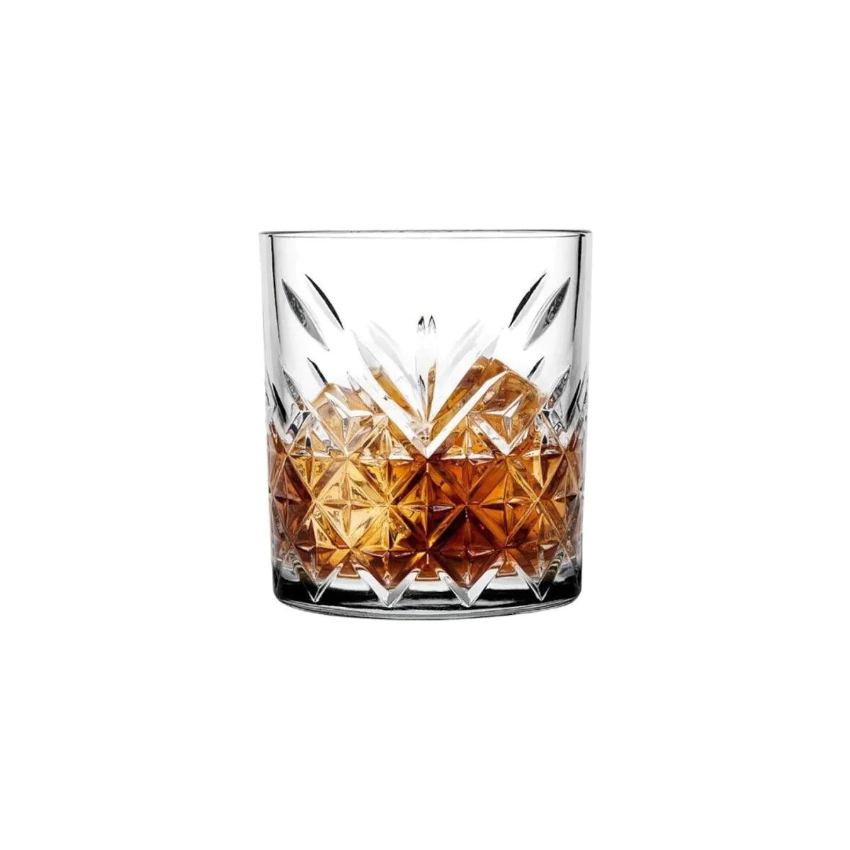 Timeless Whiskey Tumblers, Set of 4 345ML - EUROPEAN HOUSE HOLD