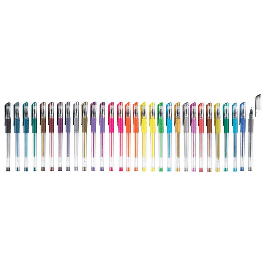 UNITED OFFICE® Gel Pens Set Of 30 - EUROPEAN HOUSE HOLD