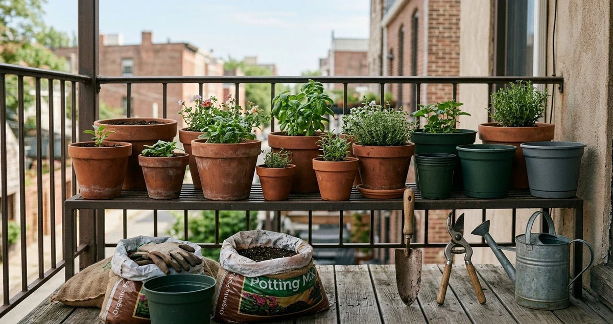 Balcony Gardening in Lebanon: Essential Tools and Planter Tips