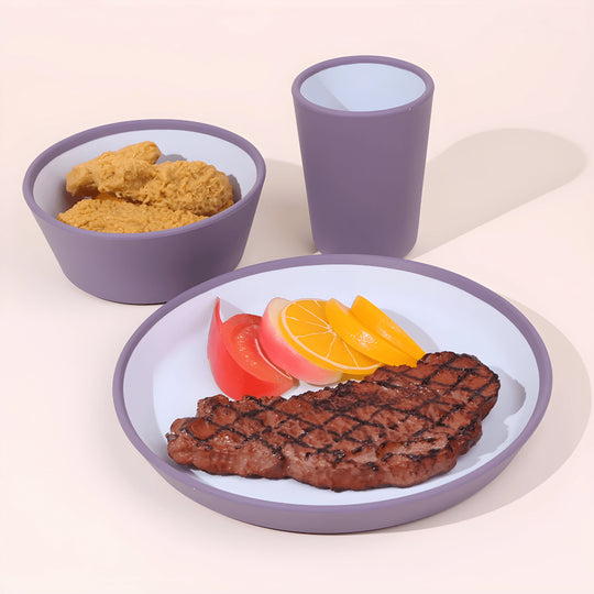 Premium Silicone Baby Feeding Set – European Household - Lebanon