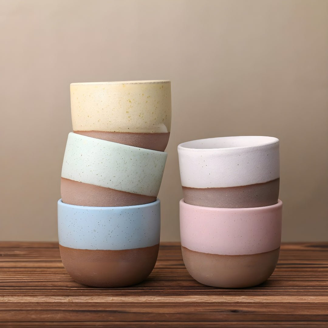 Handmade Japanese Ceramic Tumbler Cup 120ml