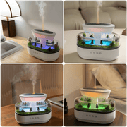 Rain cloud humidifier with LED light and aroma diffuser for Beirut homes
