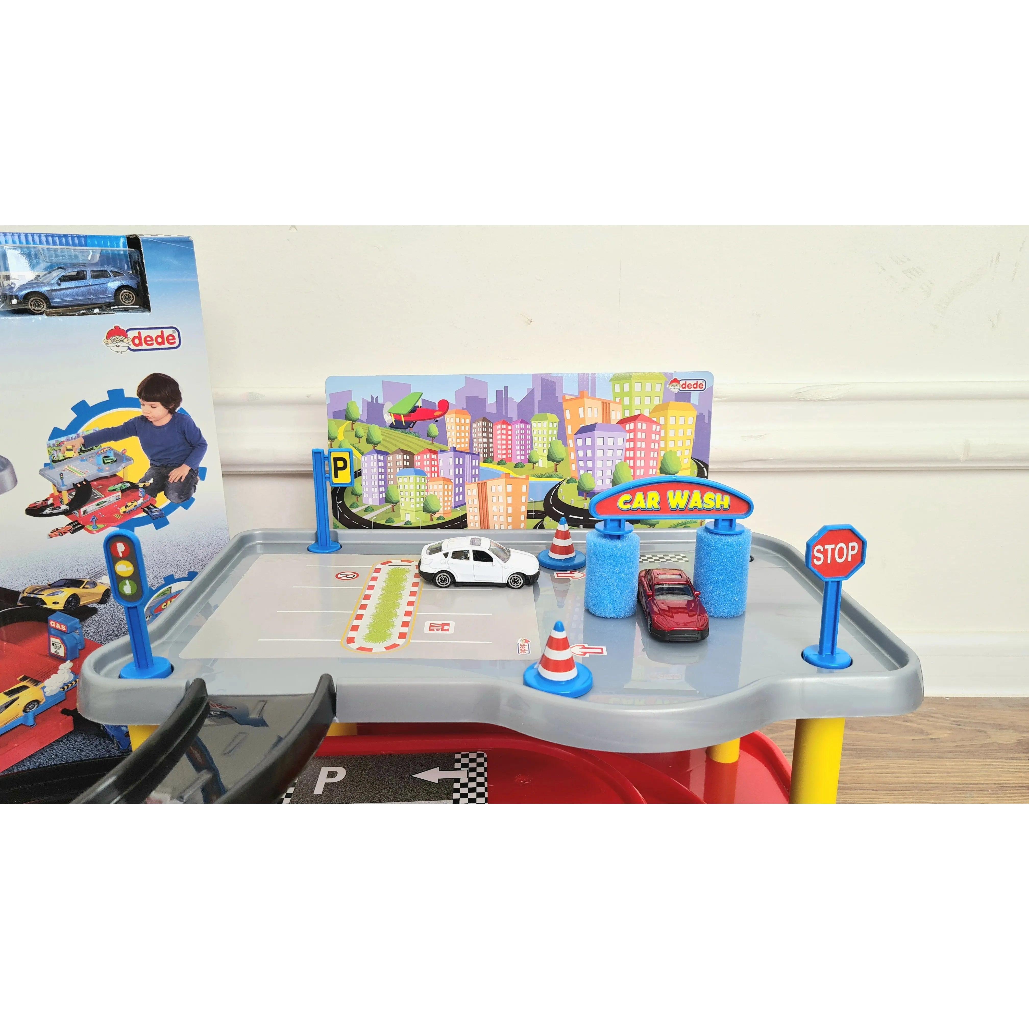 2 Level Parking Play Set - EUROPEAN HOUSE HOLD