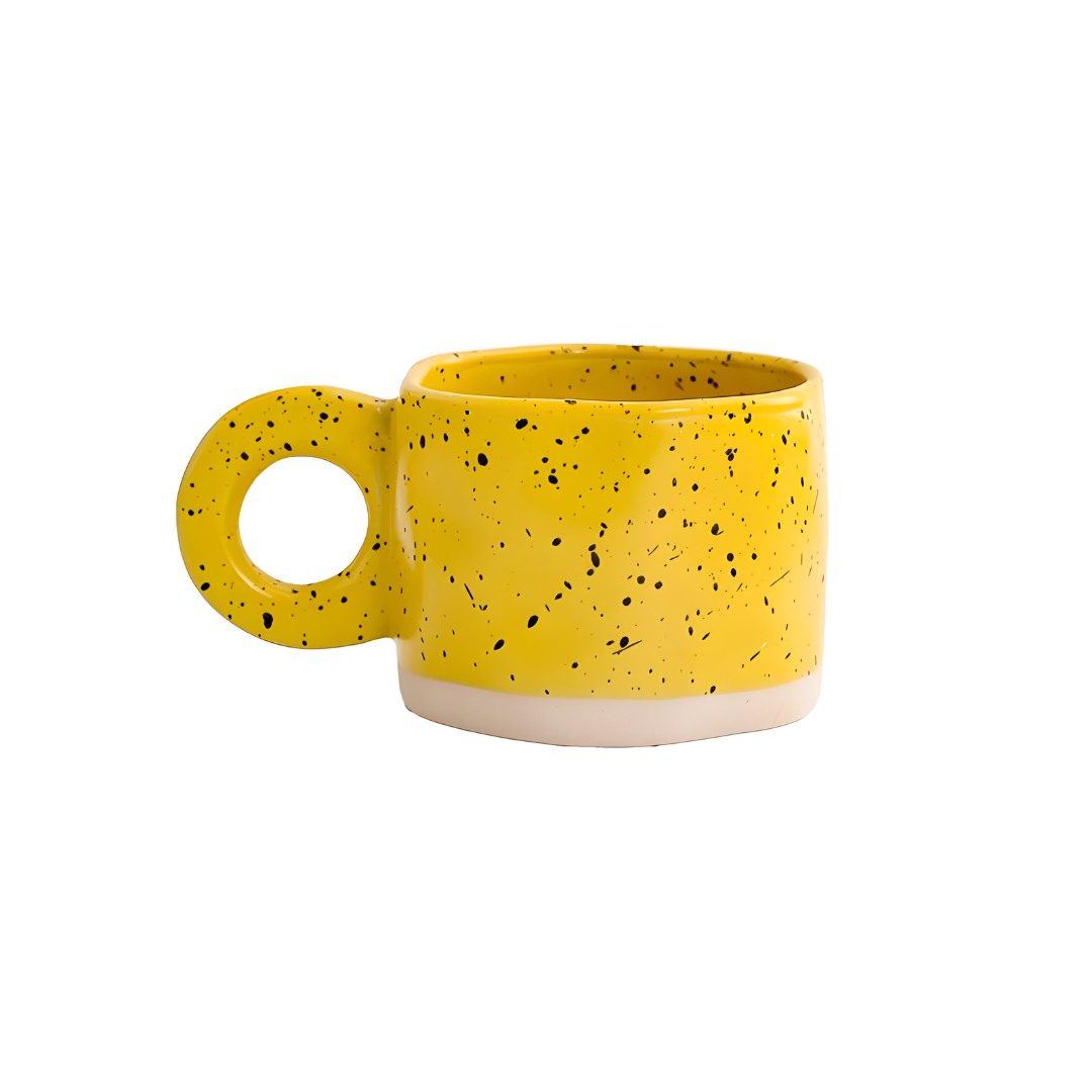 Creative Dotted Retro Coffee Mug 300ML