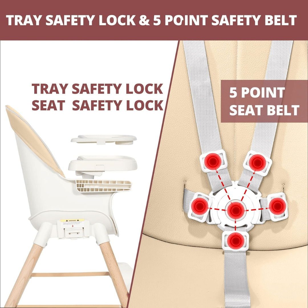 Multi-function baby feeding chair with removable BPA-free tray – Beirut Lebanon