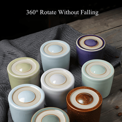 Nordic ceramic espresso cup with 135ml capacity and smooth finish