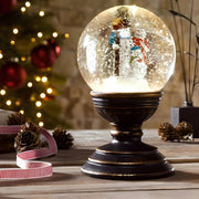 Sneeuwbol met LED-lamp 17 cm kerstdecoratie