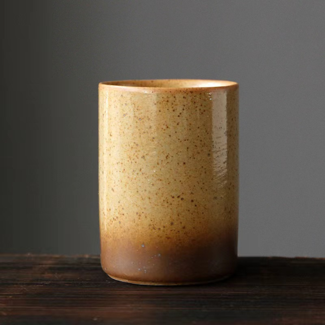Japanese Color Vintage Ceramic Espresso Or Tea Cup 220ML