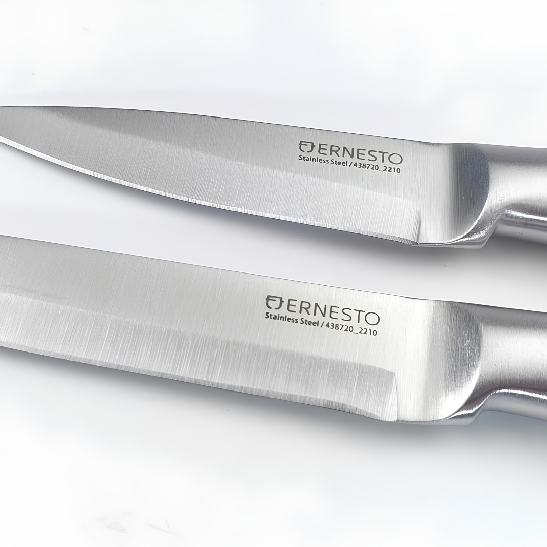 ERNESTO Stainless Steel Kitchen Knife Set – 2 Pieces