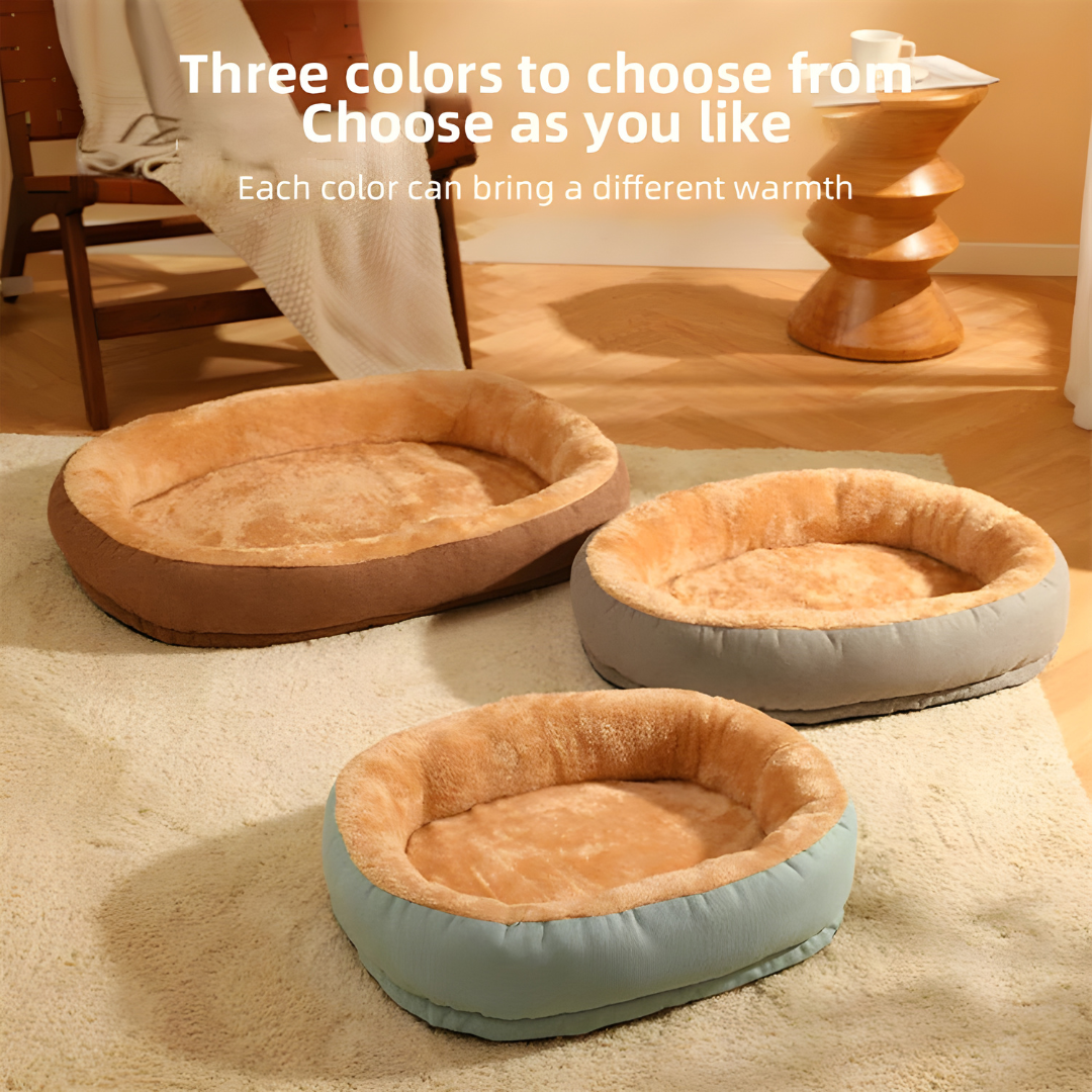 Four Seasons Soft Oval Pet Bed