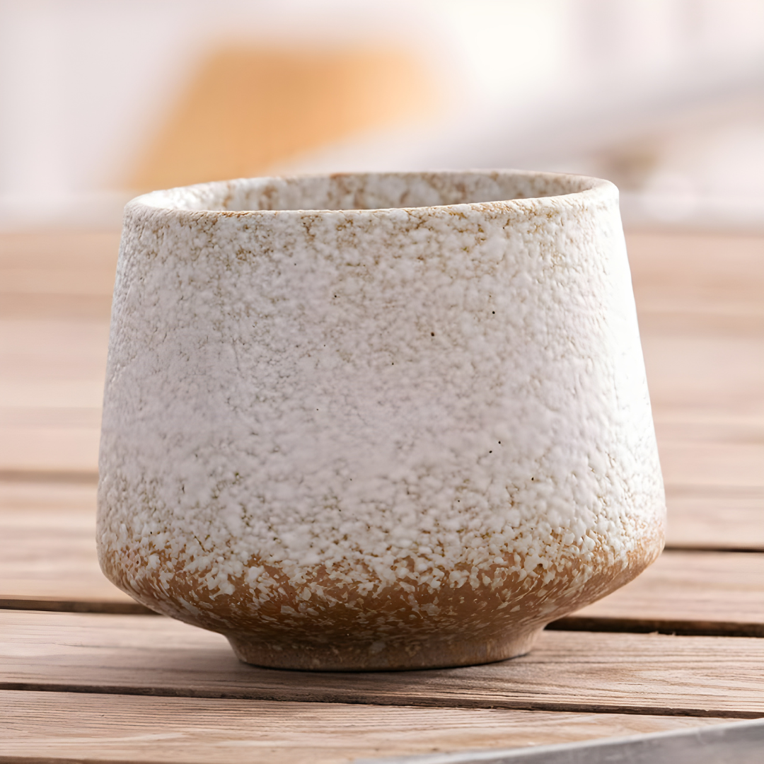 Retro Japanese-Style Rough Pottery Handmade Tea Cup 150ML