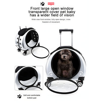 Lightweight Premium Multi-Functional Pet Trolley Case