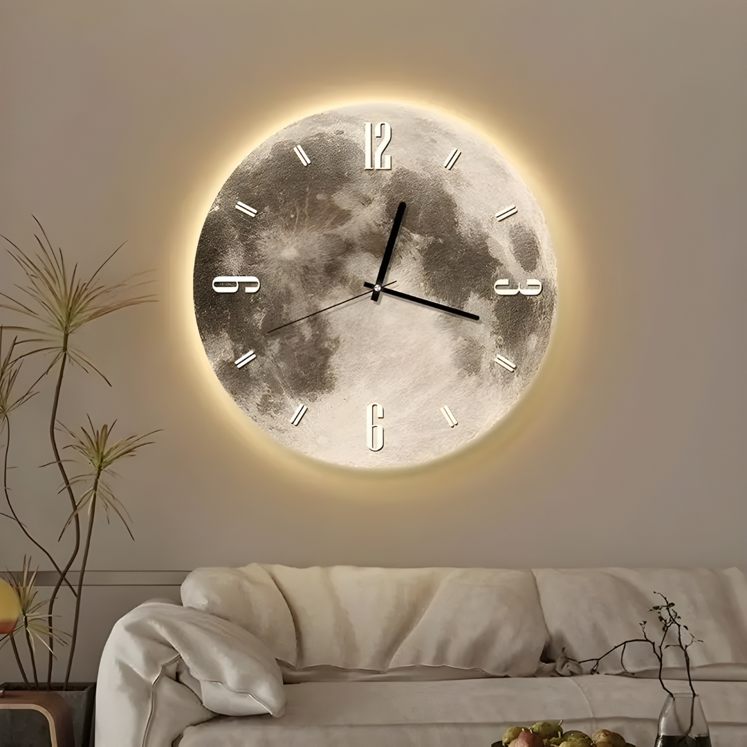 High-End LED Wall Clock with Remote