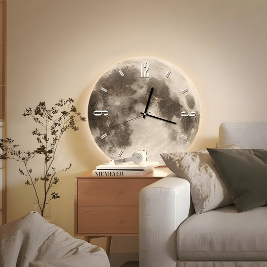 High-End LED Wall Clock with Remote 30CM