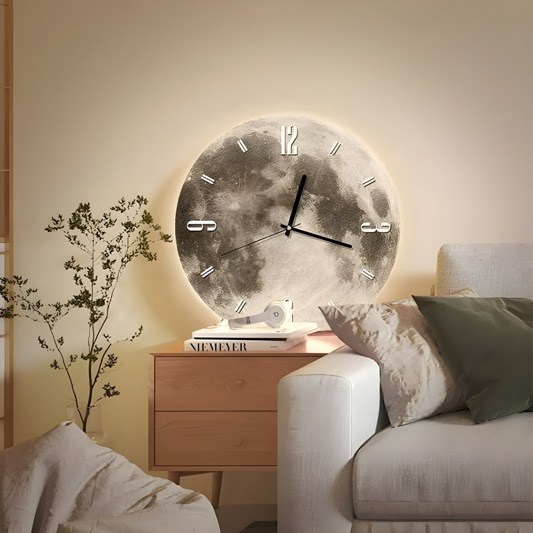 High-End LED Wall Clock with Remote