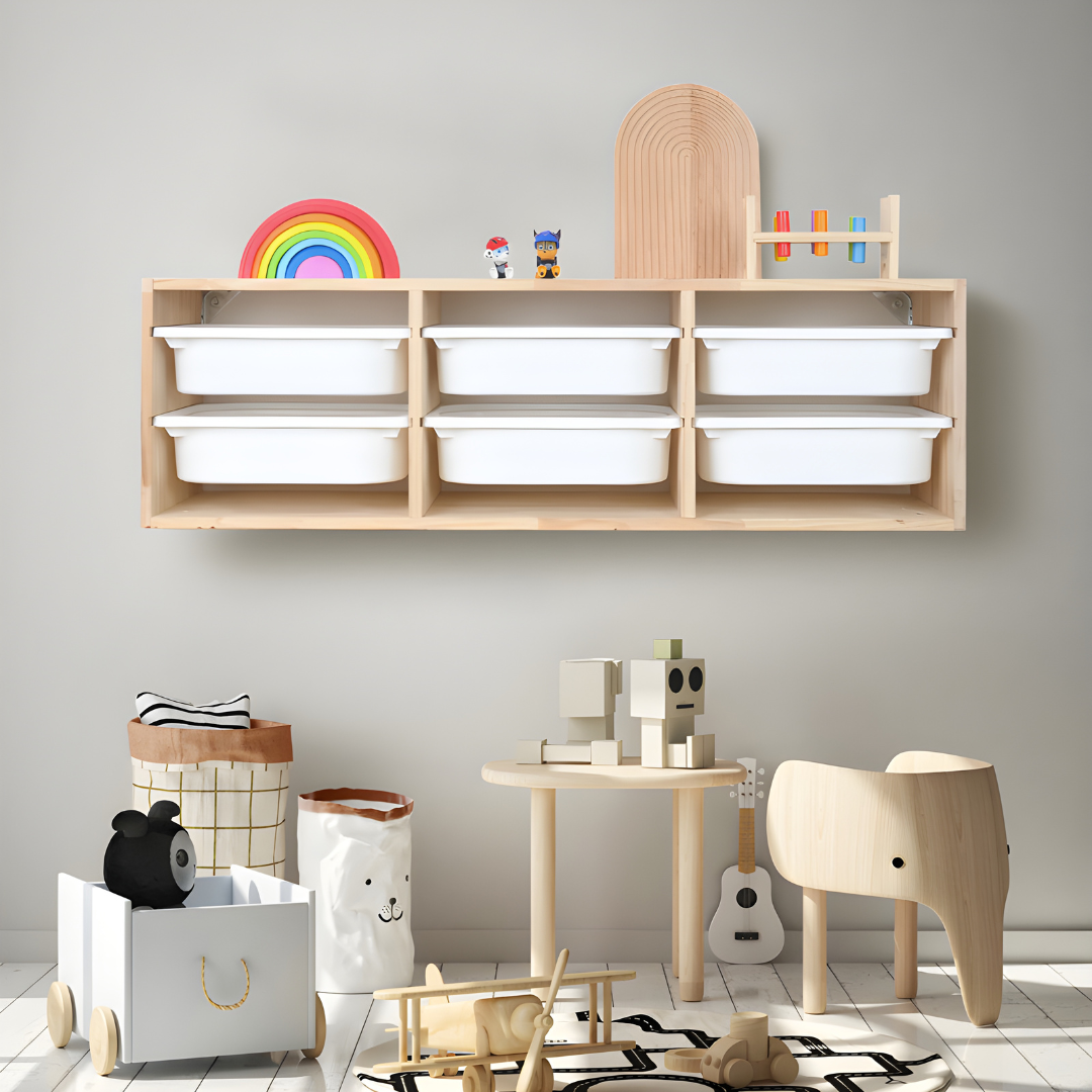 Premium Wooden Kids Cabinet for Organized Spaces