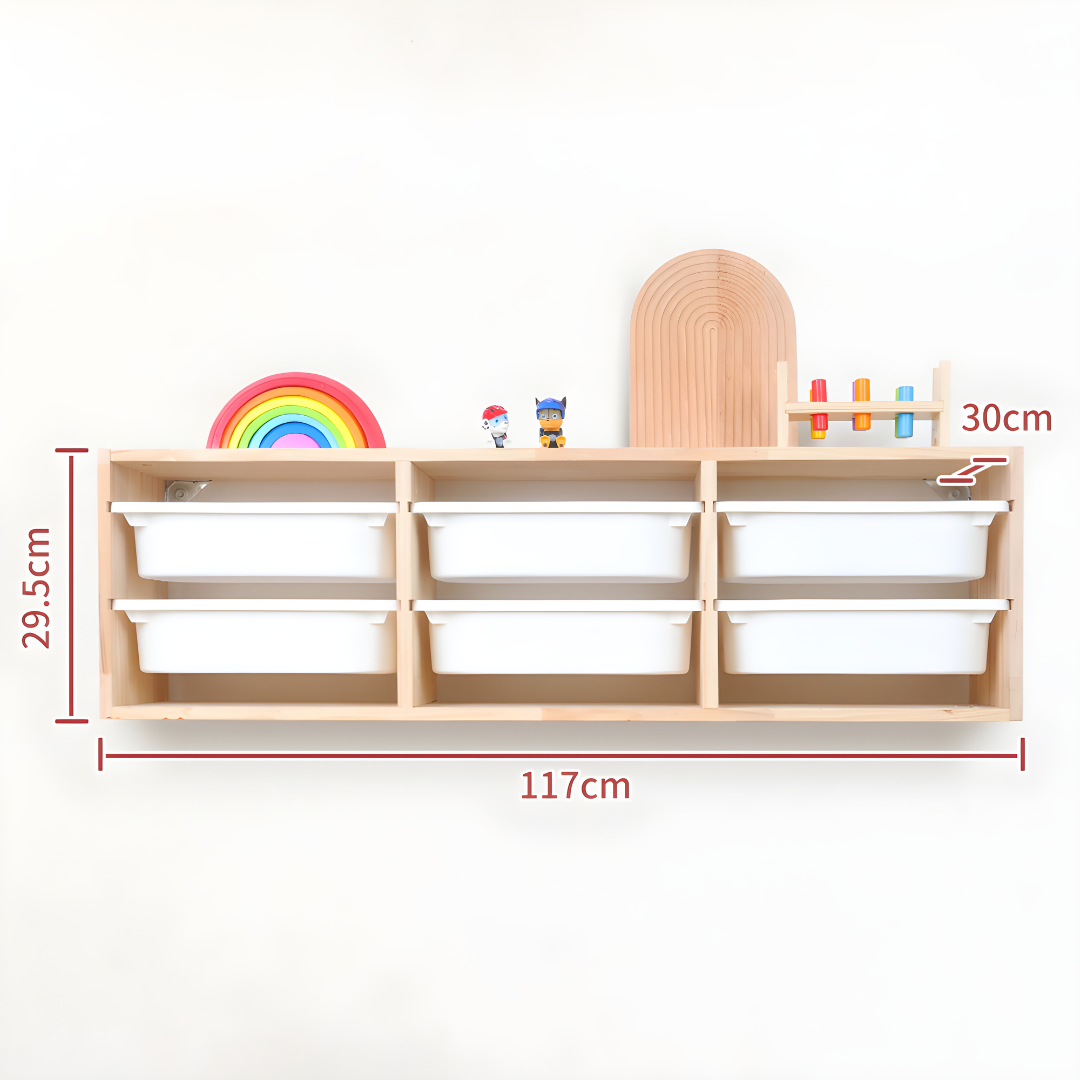 Premium Wooden Kids Cabinet for Organized Spaces