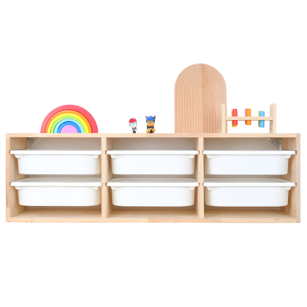 Premium Wooden Kids Cabinet for Organized Spaces