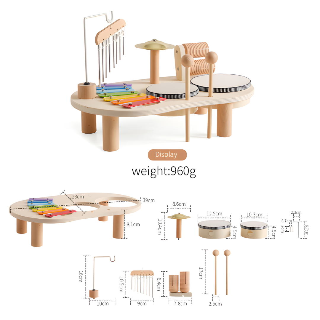 7-in-1 Kids Drum Kit: Musical Fun