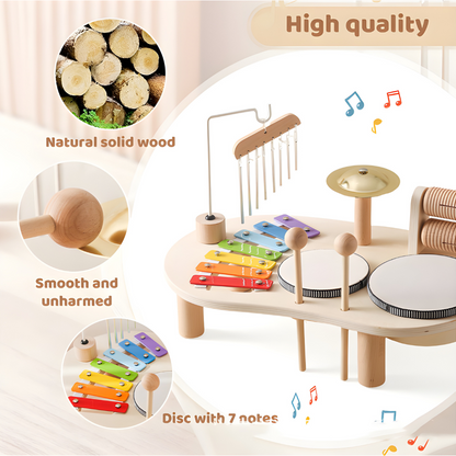 7-in-1 Kids Drum Kit: Musical Fun