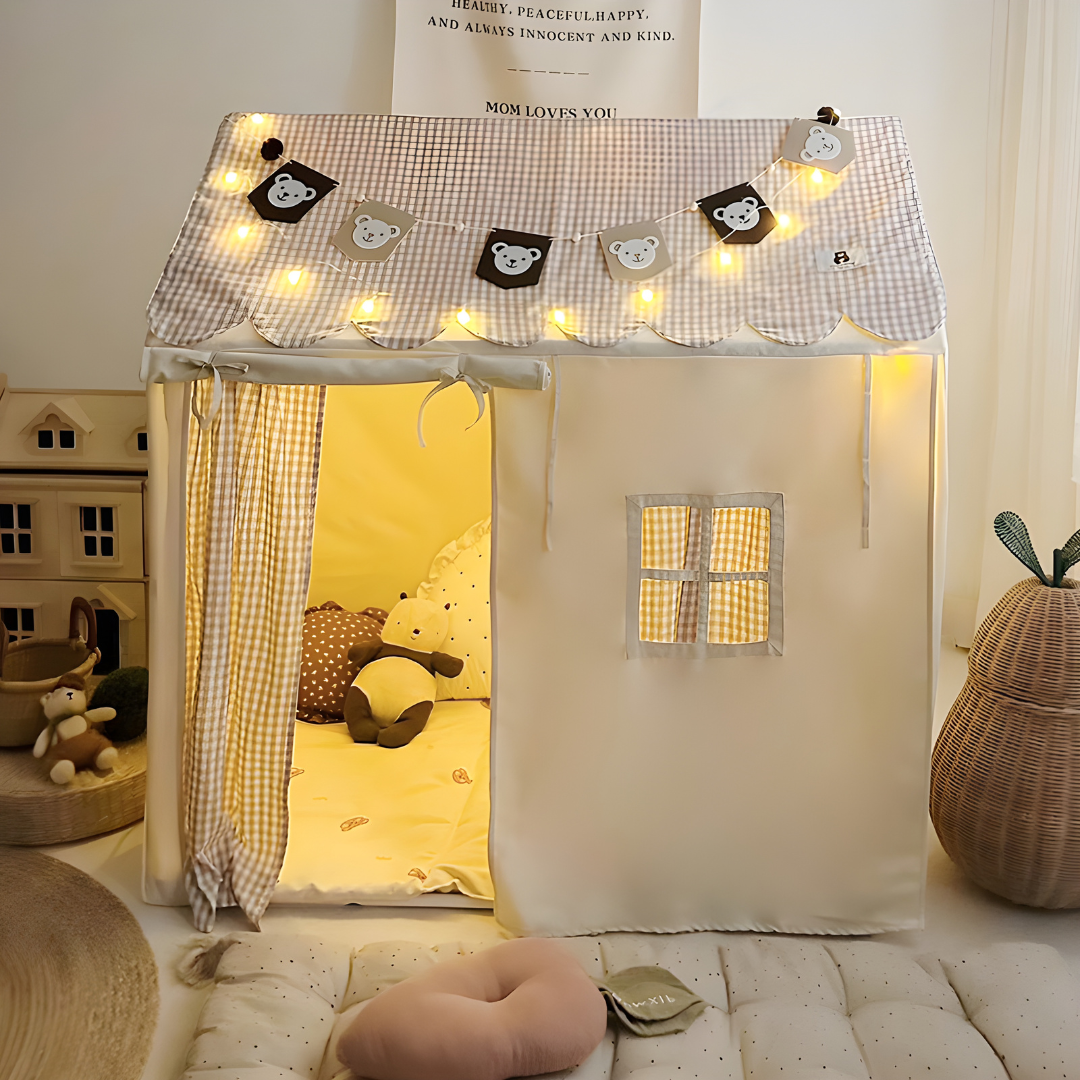 Beautiful Kids Play Tent with Dual Openings