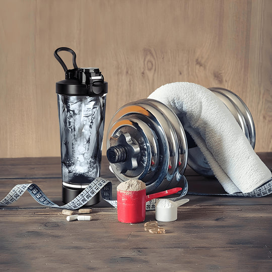 700ml Rechargeable Protein Shaker – Electric Auto Mixing Bottle with Type-C Charging