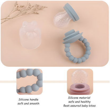 Eco-Friendly Silicone Ice Cube and Pacifier Set