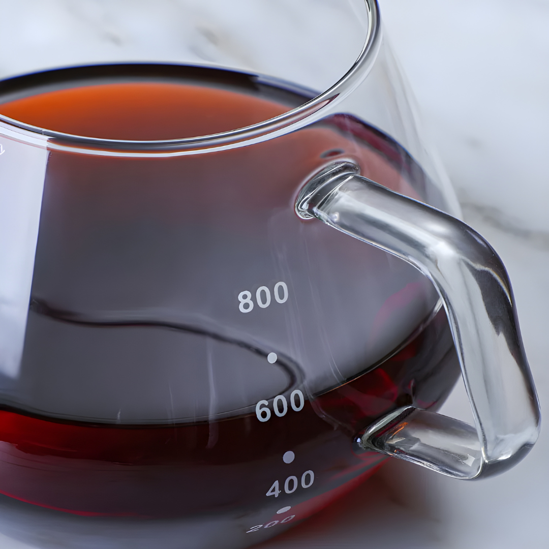 Premium Borosilicate Glass Coffee & Tea Pot 500 or 800ML