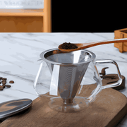 Premium Borosilicate Glass Coffee & Tea Pot–European Household-Lebanon