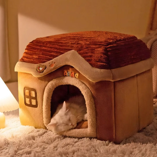 Warm Foldable Pet Bed for Small Pets - European Household - Lebanon