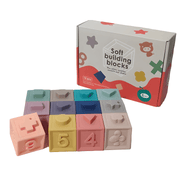 Silicone Baby Stacking Blocks Set – European Household - Lebanon